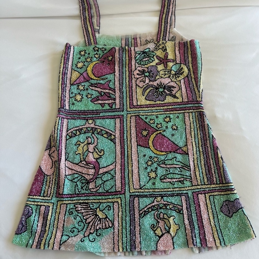 Oceanus beaded dress - Picture 7 of 8